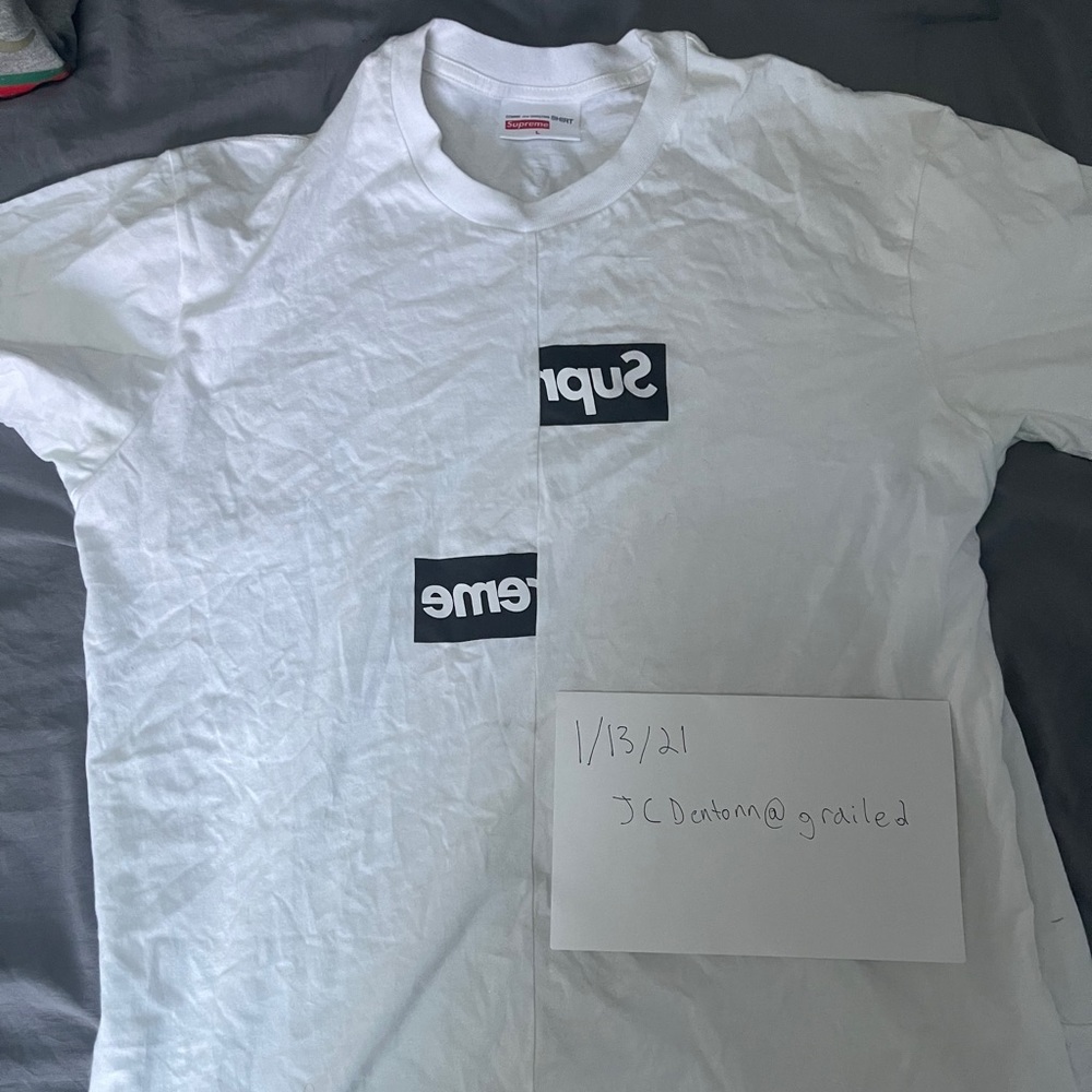 Supreme CDG box logo